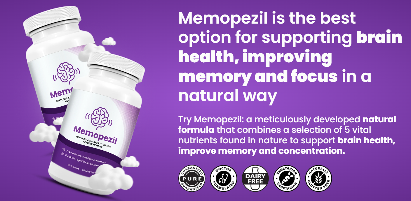 Memopezil Reviews – Support A Sharper Mind & Healthy Brain!