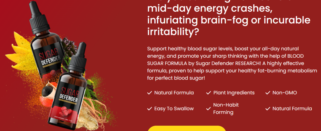 Sugar Defender Drops Reviews – #1 Blood Sugar Formula!