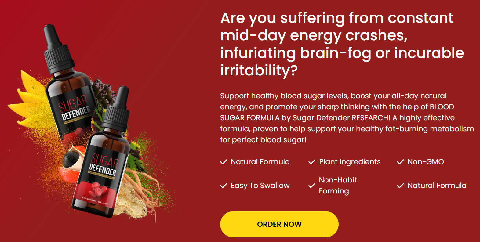 Sugar Defender Drops Reviews – #1 Blood Sugar Formula!